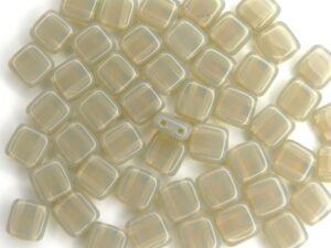 TH-41000 2Hole Square, Opal Grey 20 Pc.-7949