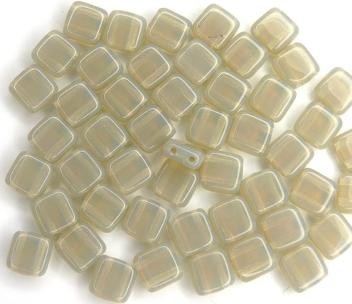 TH-41000 2Hole Square, Opal Grey 20 Pc.-7949