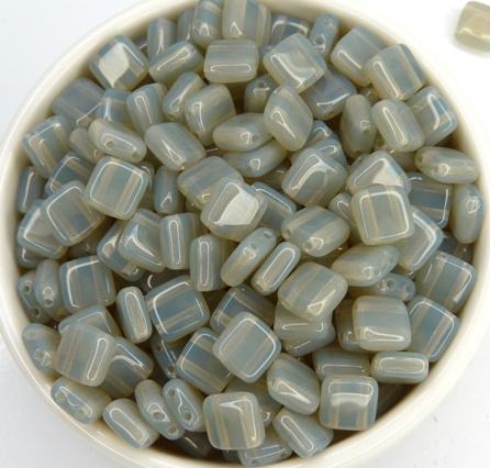 TH-41000 2Hole Square, Opal Grey 20 Pc.-0 TH-41000 2Hole Square, Opal Grey 20 Pc.-0