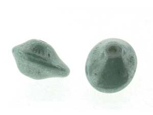 UFO-02010-14458 Alabaster Seafoam Ufo Beads 20 Pc.-7922
