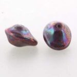 UFO-02010-15781 Alabaster Purple Vega Ufo Beads 20 Pc.-0