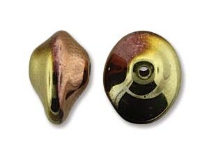 UFO-23980-98542 Jet California Goldrush Ufo Beads 20 Pc.-0