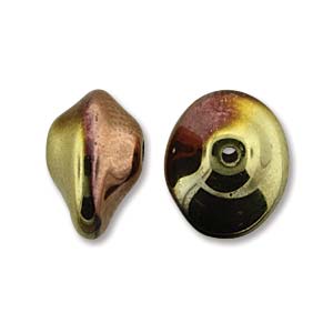 UFO-23980-98542 Jet California Goldrush Ufo Beads 20 Pc.-0 UFO-23980-98542 Jet California Goldrush Ufo Beads 20 Pc.-0