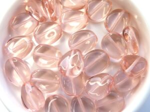 0070020 Rosaline Twisted Oval, 12 x 9 mm. 16 Pc.-0