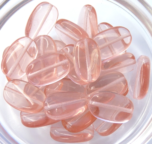 0070021 Rosaline Twisted Oval, 14 x 8 mm. 16 Pc.-8185