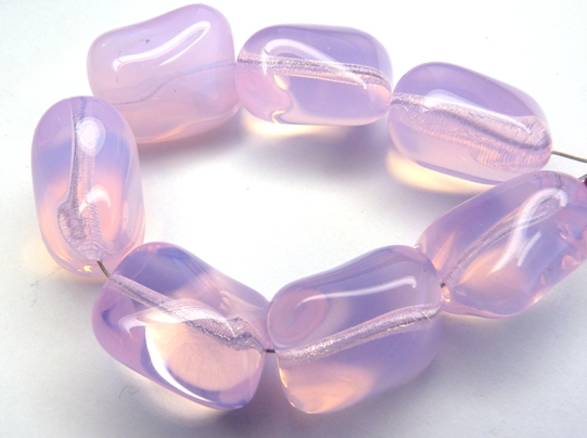 0070046 Rose Opal Big Nugget 3 Pc.-8225