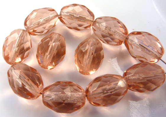 0070393 Rosaline Oval Facet 6 Pc.-8244