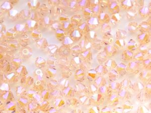 03-MC-70120-28701x2 Rosaline 2XAB Bicone, 3 mm. 50 Pc-8072