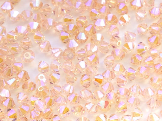 03-MC-70120-28701x2 Rosaline 2XAB Bicone, 3 mm. 50 Pc-8072