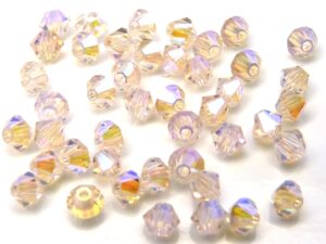 03-MC-70120-28701x2 Rosaline 2XAB Bicone, 3 mm. 50 Pc-8070