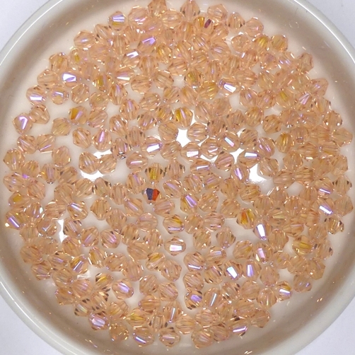 03-MC-70120-28701x2 Rosaline 2XAB Bicone, 3 mm. 50 Pc-15261