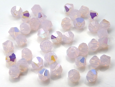 03-MC-71210-28701 Light Rose Opal AB, 3 mm. 50 Pc-8098
