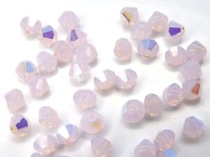 03-MC-71210-28701 Light Rose Opal AB, 3 mm. 50 Pc-0