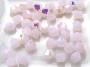 03-MC-72030-28701 Pink Alabaster AB Bicone, 3 mm. 50 Pc-8079