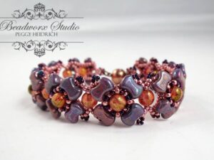 Link to a Free Pattern: BRACELET VIOLA from Peggy Heidrich.-0
