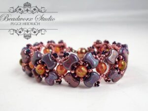 Link to a Free Pattern: BRACELET VIOLA from Peggy Heidrich.-0