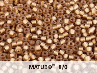 MTB-08-10230-85106 Matubo™ Ice Lined - Dark Topaz Bronze -0 MTB-08-10230-85106 Matubo™ Ice Lined - Dark Topaz Bronze -0