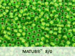 MTB-08-50050-IL Matubo™ Ice Lined - Chrysolit L Bronze -0