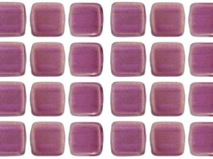CMT-29260CR CzechMates Tile Bead Halo - Madder Rose 16 Pc.-8060