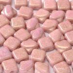 SL-02010-14494 Alabaster Pink/Lila Luster Silky Beads 30 Pc.-0