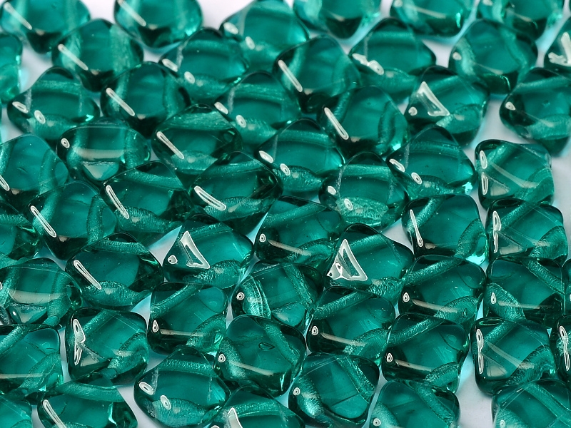 SL-60230 Teal Silky Beads 30 Pc.-0 SL-60230 Teal Silky Beads 30 Pc.-0