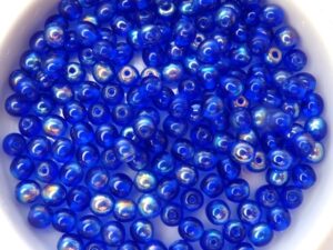 04-R-30080-28701 Cobalt Blue AB round 4 mm. 100 Pc.-8562