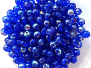 04-R-30080-28701 Cobalt Blue AB round 4 mm. 100 Pc.-0
