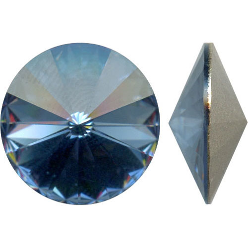 14 mm. 266 Denim Blue 1122 Swarovski Rivoli-8377
