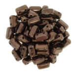 BRI-23980-14415 Jet Dark Bronze Czech Mate Bricks 40 Pc.-0