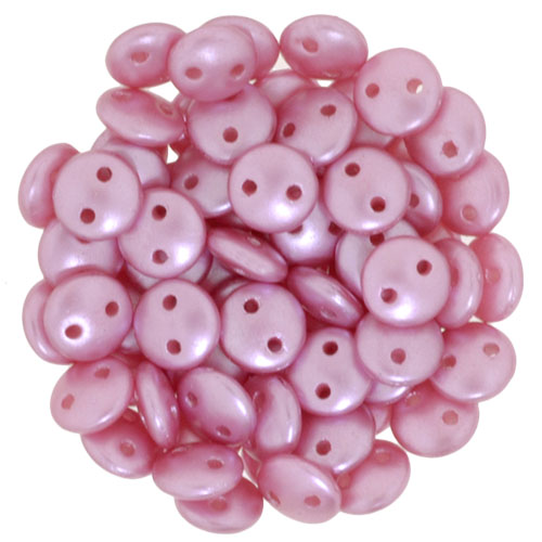 CML-02010-25008 CzechMate Lentils Pastel Pearl Pink 40 Pc.-0 CML-02010-25008 CzechMate Lentils Pastel Pearl Pink 40 Pc.-0