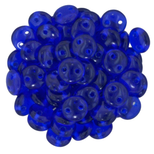 CML-30090 CzechMate Lentils Cobalt Blue 40 Pc.-0 CML-30090 CzechMate Lentils Cobalt Blue 40 Pc.-0