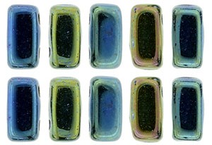 BRI-23980-21455 Iris Green Czech Mate Bricks 40 Pc.-8437