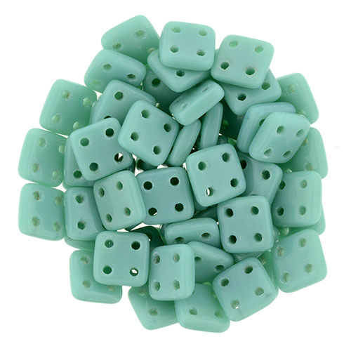 CMQT-63130 CzechMates QuadraTile Green Turquoise-0 CMQT-63130 CzechMates QuadraTile Green Turquoise-0