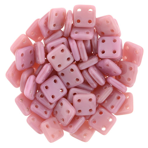 CMQT-74020 CzechMates QuadraTile Coral Pink-0 CMQT-74020 CzechMates QuadraTile Coral Pink-0
