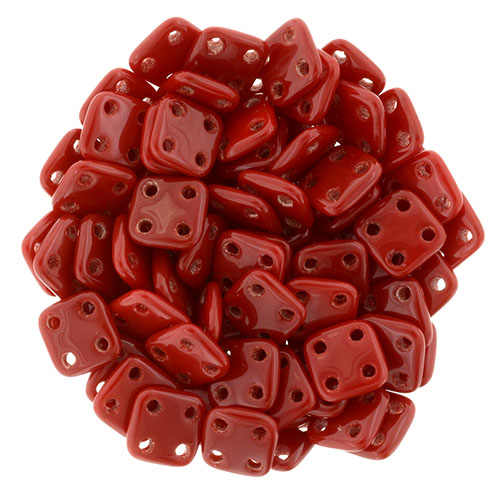 CMQT-93200 CzechMates Opaque Red-0 CMQT-93200 CzechMates Opaque Red-0