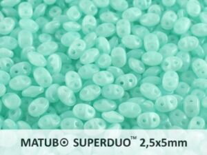 SD-61100 Superduo Opal Green Aqua 10 gram-0