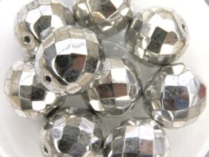 0020257 Crystal Full Labrador Facet 14 mm. 4 Pc.-0