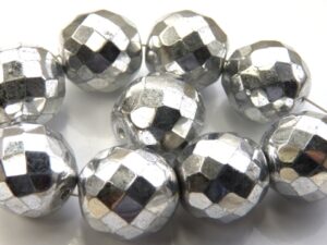0020257 Crystal Full Labrador Facet 14 mm. 4 Pc.-8738