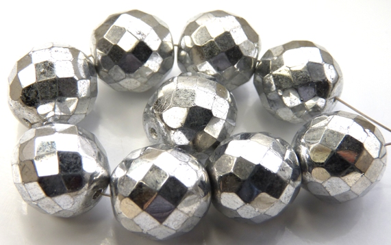 0020257 Crystal Full Labrador Facet 14 mm. 4 Pc.-8738