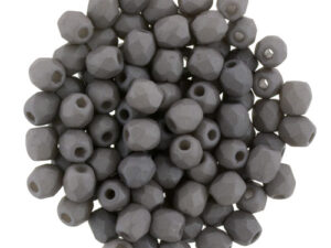 0020288 Saturated Titanium facet 3 mm. 50 Pc.-0