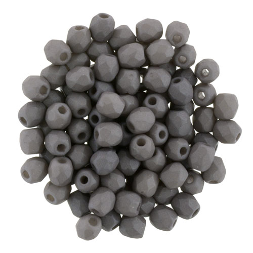 0020288 Saturated Titanium facet 3 mm. 50 Pc.-0