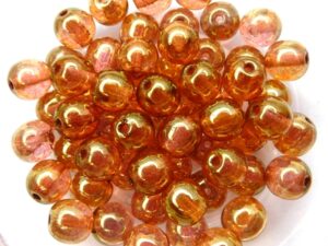 06-R-00030-14495 Crystal Red Luster Round 6 mm. 50 Pc.-0