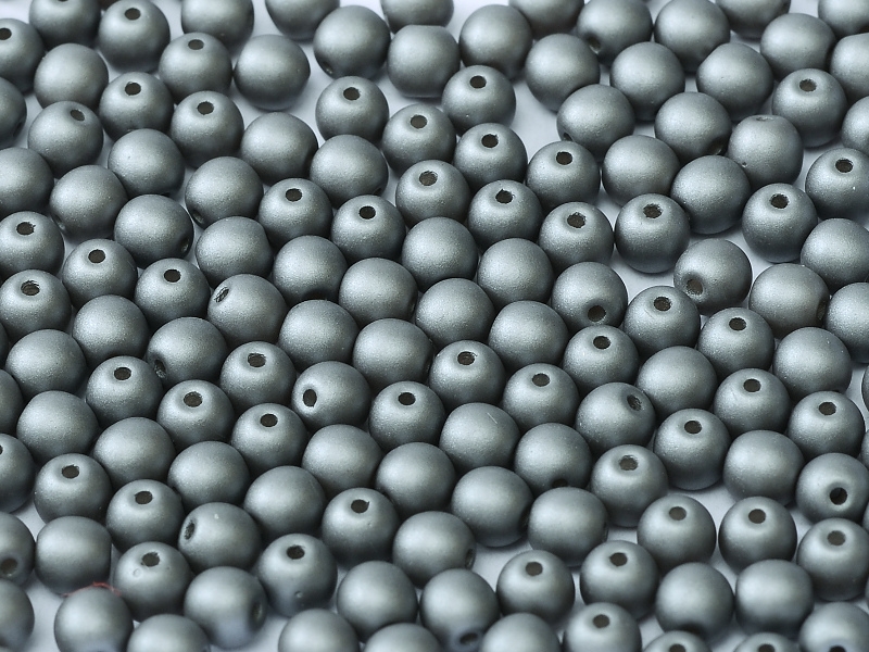 06-R-02010-29403 Metallic Mat Steel Round 6 mm. 50 Pc.-0 06-R-02010-29403 Metallic Mat Steel Round 6 mm. 50 Pc.-0