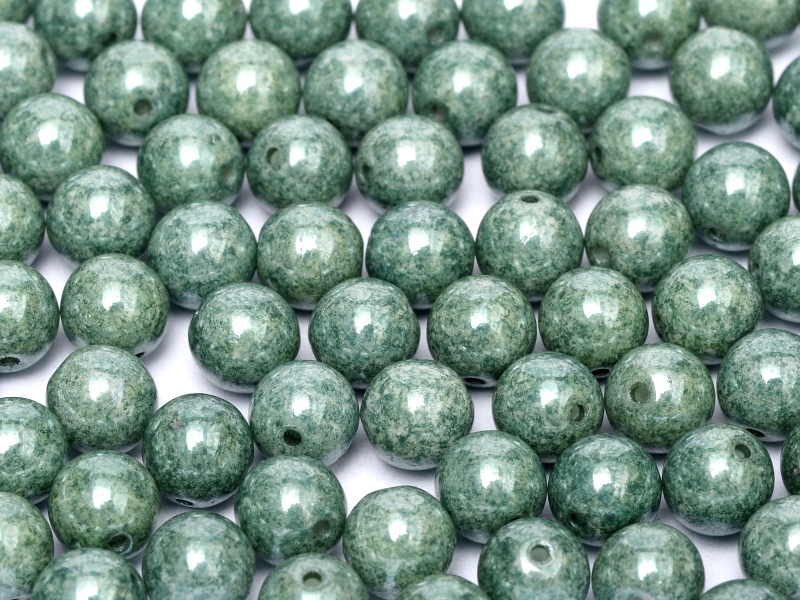 06-R-03000-14459 Chalk Teal Luster Round 6 mm. 50 Pc.-0 06-R-03000-14459 Chalk Teal Luster Round 6 mm. 50 Pc.-0