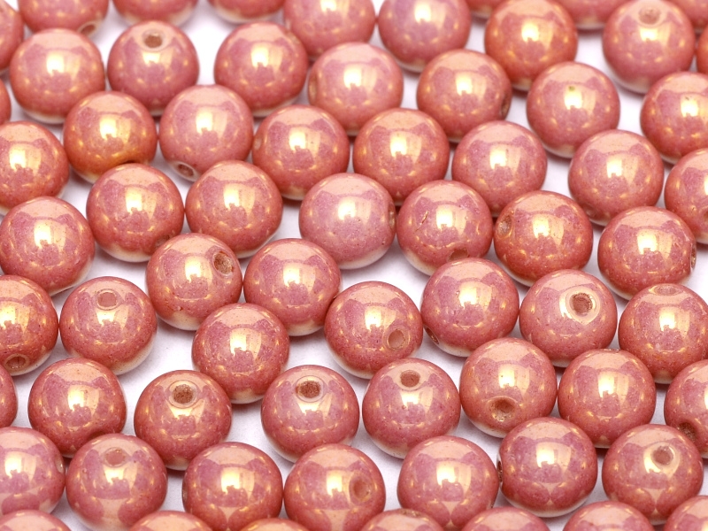 06-R-03000-14495 Chalk Red Luster Round 6 mm. 50 Pc.-0 06-R-03000-14495 Chalk Red Luster Round 6 mm. 50 Pc.-0