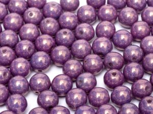 06-R-03000-15726 Chalk Lila Vega Luster Round 6 mm. 50 Pc.-0