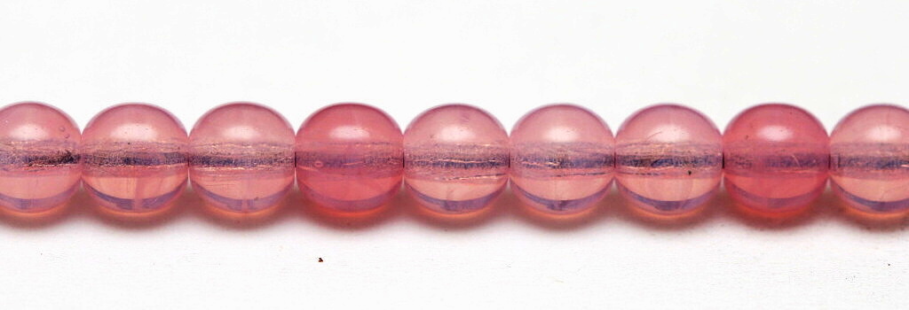 06-R-71010 Rose Opal Round 6 mm. 50 Pc.-8937