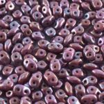 SD-23020-15001 Superduo Opaque Amethyst Nebula 10 gram-0