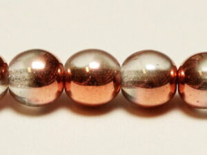 06-R-00030-27101 Crystal Capri Gold Round 6 mm. 50 Pc.-8931