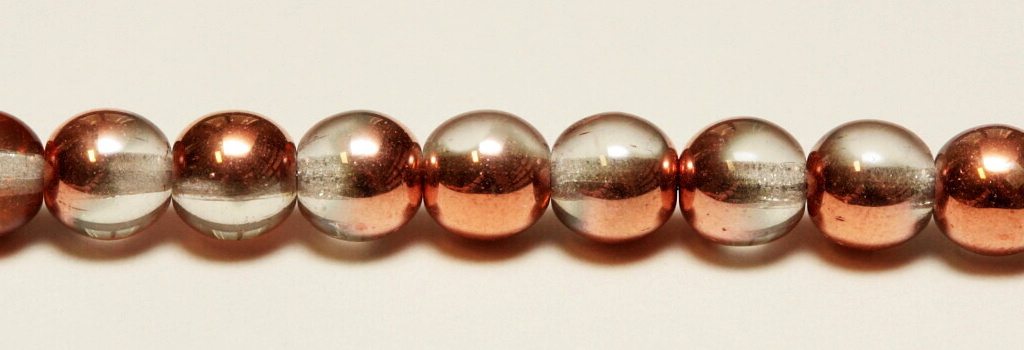 06-R-00030-27101 Crystal Capri Gold Round 6 mm. 50 Pc.-8931